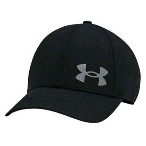 Under Armour Men's Iso-Chill Armourvent Stretch Black Baseball Cap